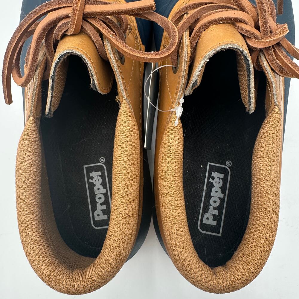 NEW Propet Ione Waterproof Duck Boot US 8 Blue Garden Clog Hike Barn Gorpcore - Picture 8 of 10